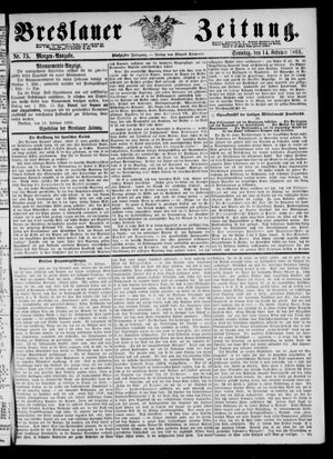 Breslauer Zeitung vom 14.02.1869