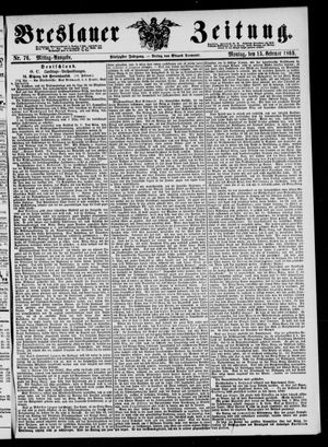 Breslauer Zeitung vom 15.02.1869