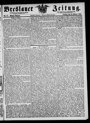 Breslauer Zeitung on Feb 16, 1869
