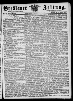 Breslauer Zeitung vom 17.02.1869