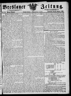 Breslauer Zeitung on Feb 20, 1869
