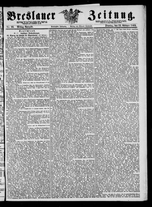Breslauer Zeitung vom 23.02.1869