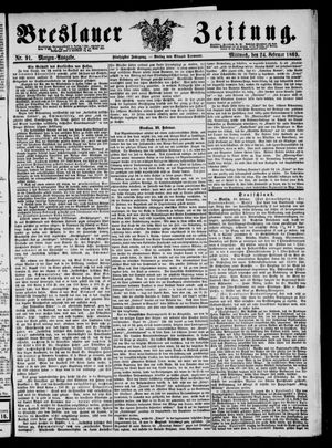 Breslauer Zeitung on Feb 24, 1869