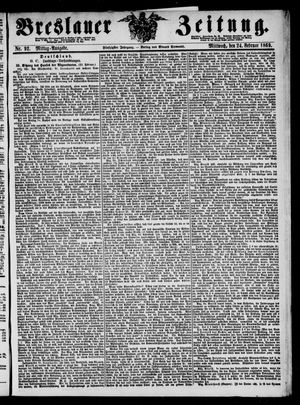 Breslauer Zeitung on Feb 24, 1869