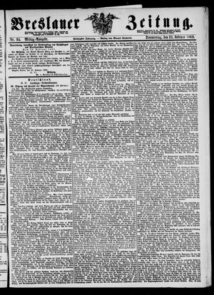 Breslauer Zeitung on Feb 25, 1869