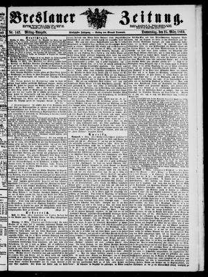 Breslauer Zeitung on Mar 25, 1869