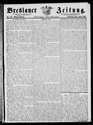 Breslauer Zeitung on Apr 1, 1869