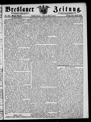 Breslauer Zeitung vom 09.04.1869