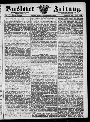 Breslauer Zeitung on Apr 17, 1869