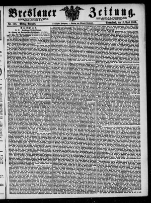 Breslauer Zeitung on Apr 17, 1869