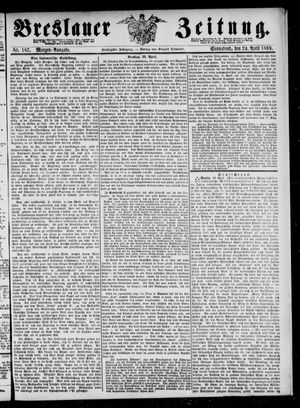 Breslauer Zeitung vom 24.04.1869