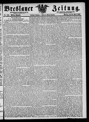 Breslauer Zeitung vom 26.04.1869