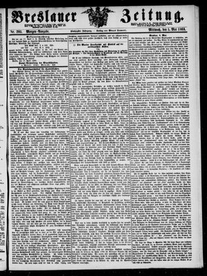 Breslauer Zeitung vom 05.05.1869