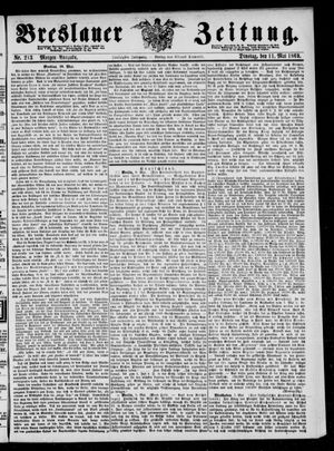 Breslauer Zeitung vom 11.05.1869