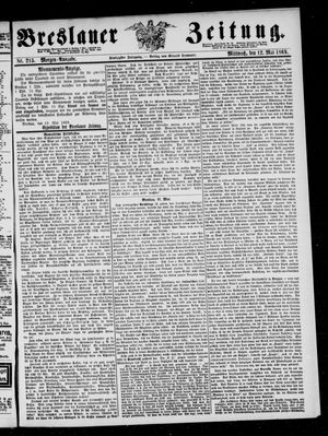 Breslauer Zeitung vom 12.05.1869