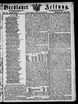 Breslauer Zeitung on Jun 5, 1869