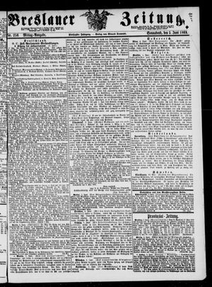 Breslauer Zeitung on Jun 5, 1869