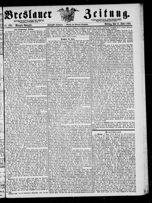 Breslauer Zeitung vom 11.06.1869