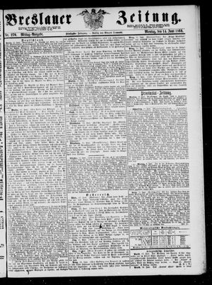 Breslauer Zeitung vom 14.06.1869