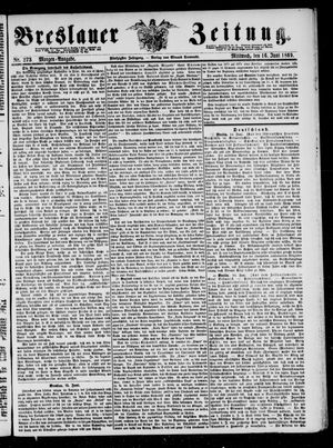 Breslauer Zeitung on Jun 16, 1869