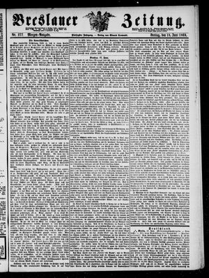 Breslauer Zeitung on Jun 18, 1869