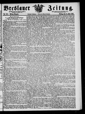Breslauer Zeitung on Jun 18, 1869
