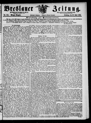 Breslauer Zeitung vom 20.06.1869