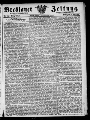 Breslauer Zeitung on Jun 22, 1869