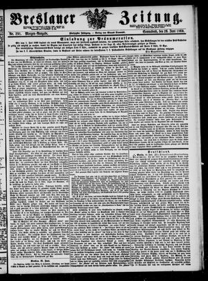 Breslauer Zeitung on Jun 26, 1869