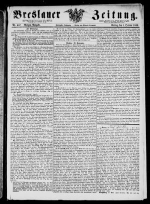 Breslauer Zeitung on Oct 1, 1869