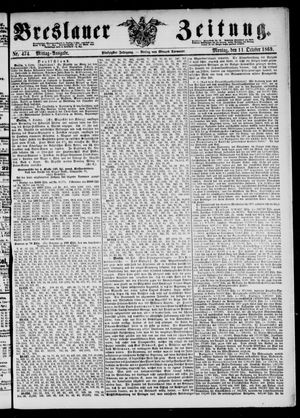 Breslauer Zeitung vom 11.10.1869