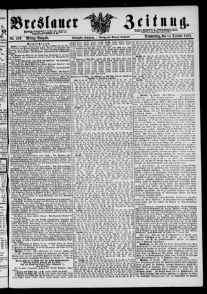 Breslauer Zeitung vom 14.10.1869