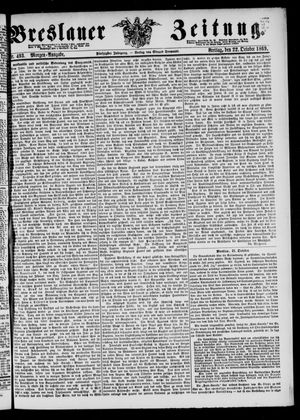 Breslauer Zeitung vom 22.10.1869