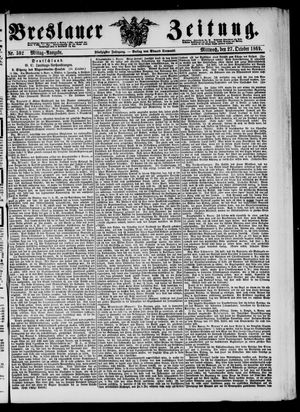 Breslauer Zeitung on Oct 27, 1869