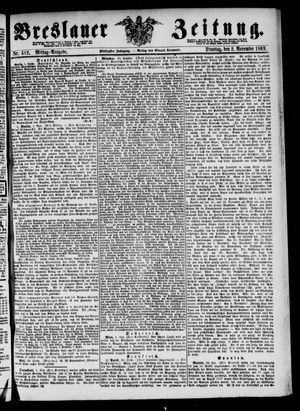 Breslauer Zeitung vom 02.11.1869