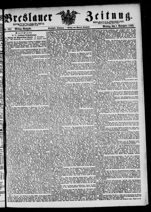 Breslauer Zeitung vom 08.11.1869