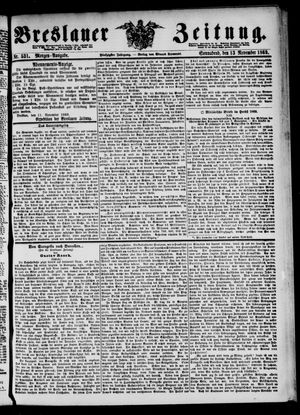 Breslauer Zeitung on Nov 13, 1869
