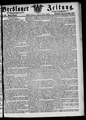 Breslauer Zeitung on Nov 13, 1869