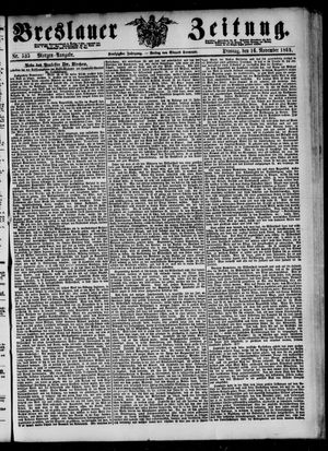 Breslauer Zeitung vom 16.11.1869