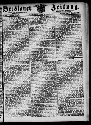 Breslauer Zeitung on Nov 17, 1869