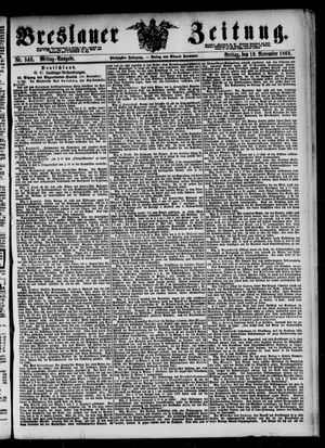 Breslauer Zeitung on Nov 19, 1869