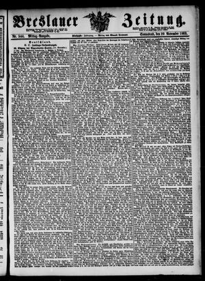 Breslauer Zeitung on Nov 20, 1869