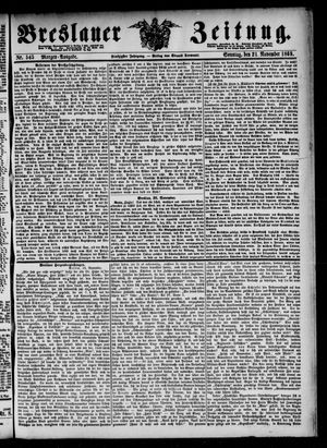 Breslauer Zeitung vom 21.11.1869