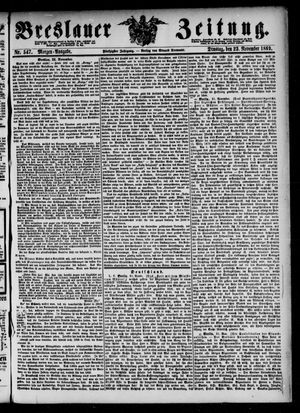 Breslauer Zeitung vom 23.11.1869