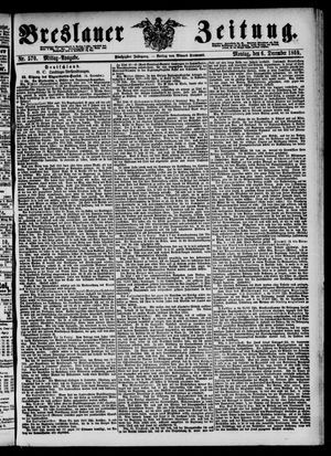 Breslauer Zeitung vom 06.12.1869