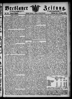 Breslauer Zeitung on Dec 7, 1869