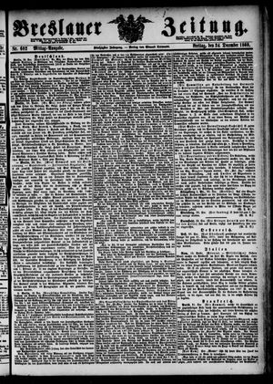 Breslauer Zeitung on Dec 24, 1869