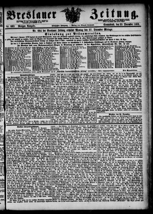 Breslauer Zeitung vom 25.12.1869