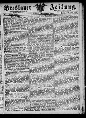 Breslauer Zeitung on Jan 3, 1870