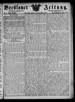 Breslauer Zeitung on Jan 6, 1870